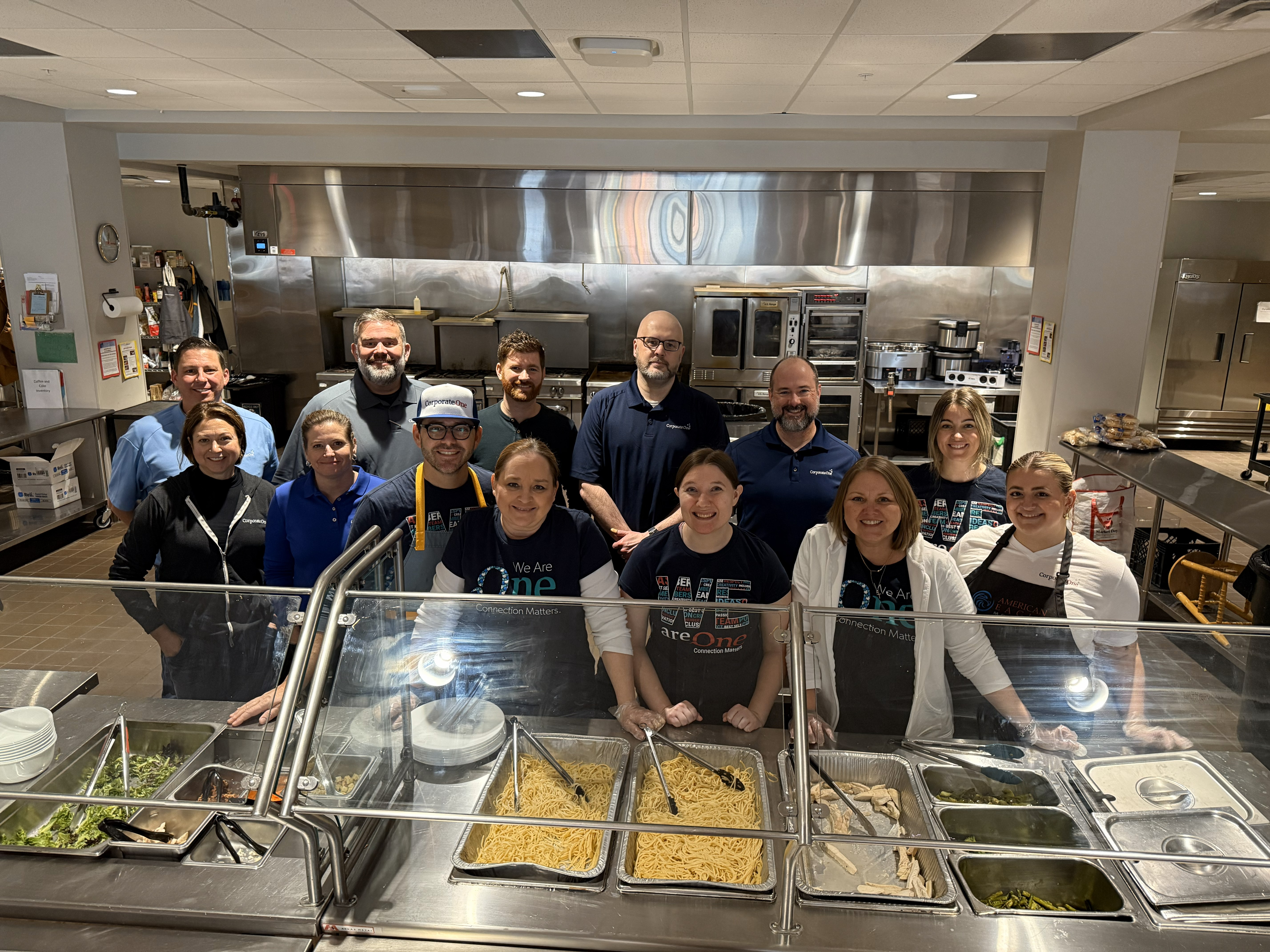 Corporate One volunteers at Ronald McDonald House